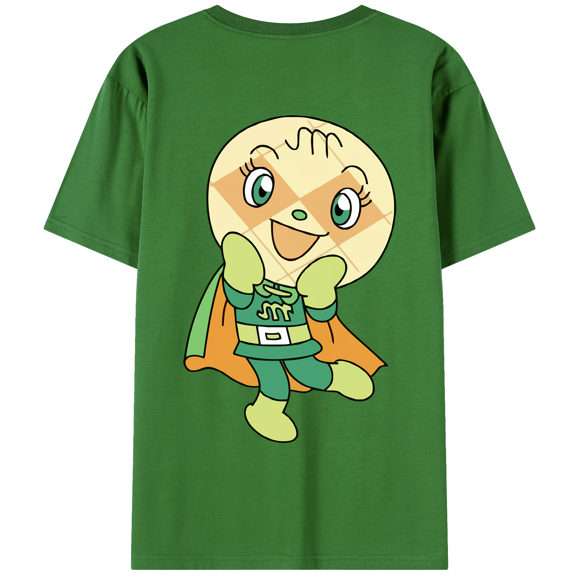 （画像用） アンパンマン Anpanman レディース半袖Tシャツ(バックプリント)